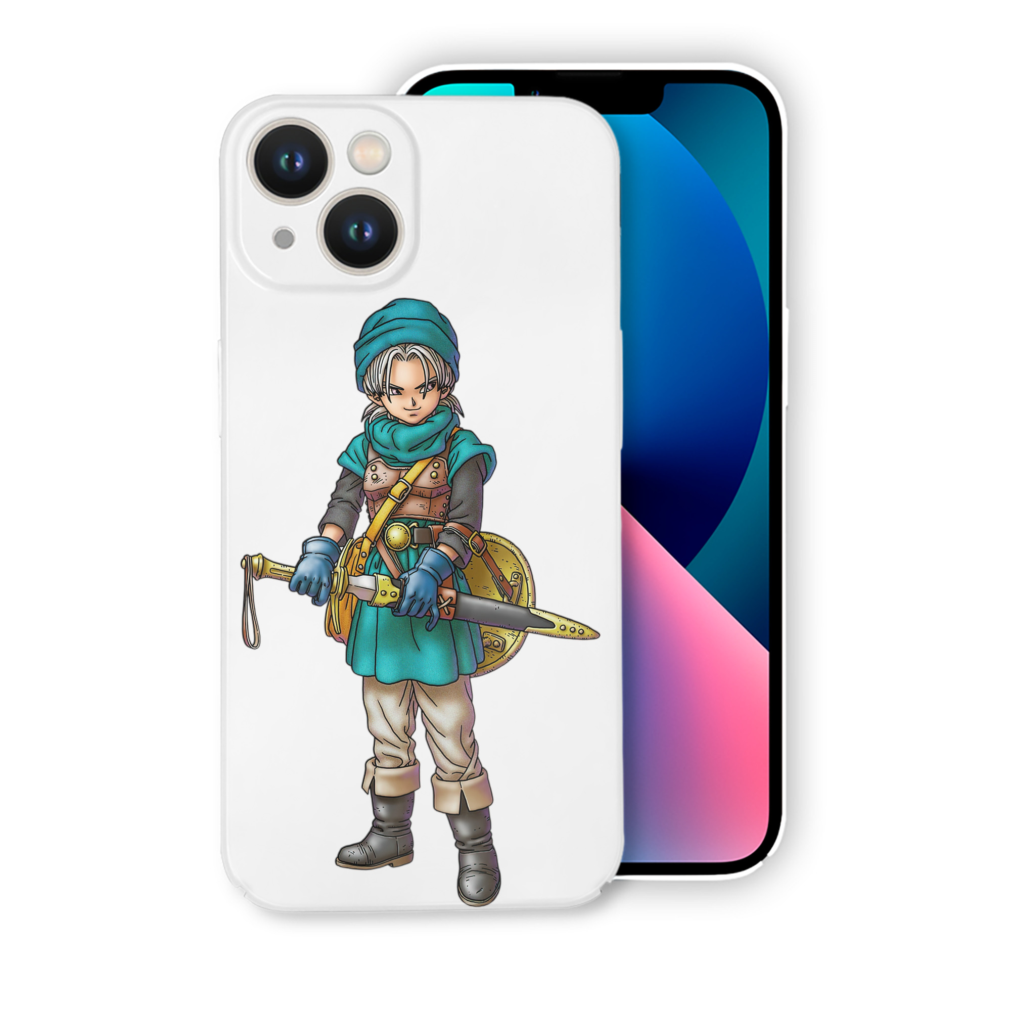 （画像用） ドラゴンクエスト Doragon Kuesuto Dragon Quest 【iPhone 14シリーズ対応】ハードケース
