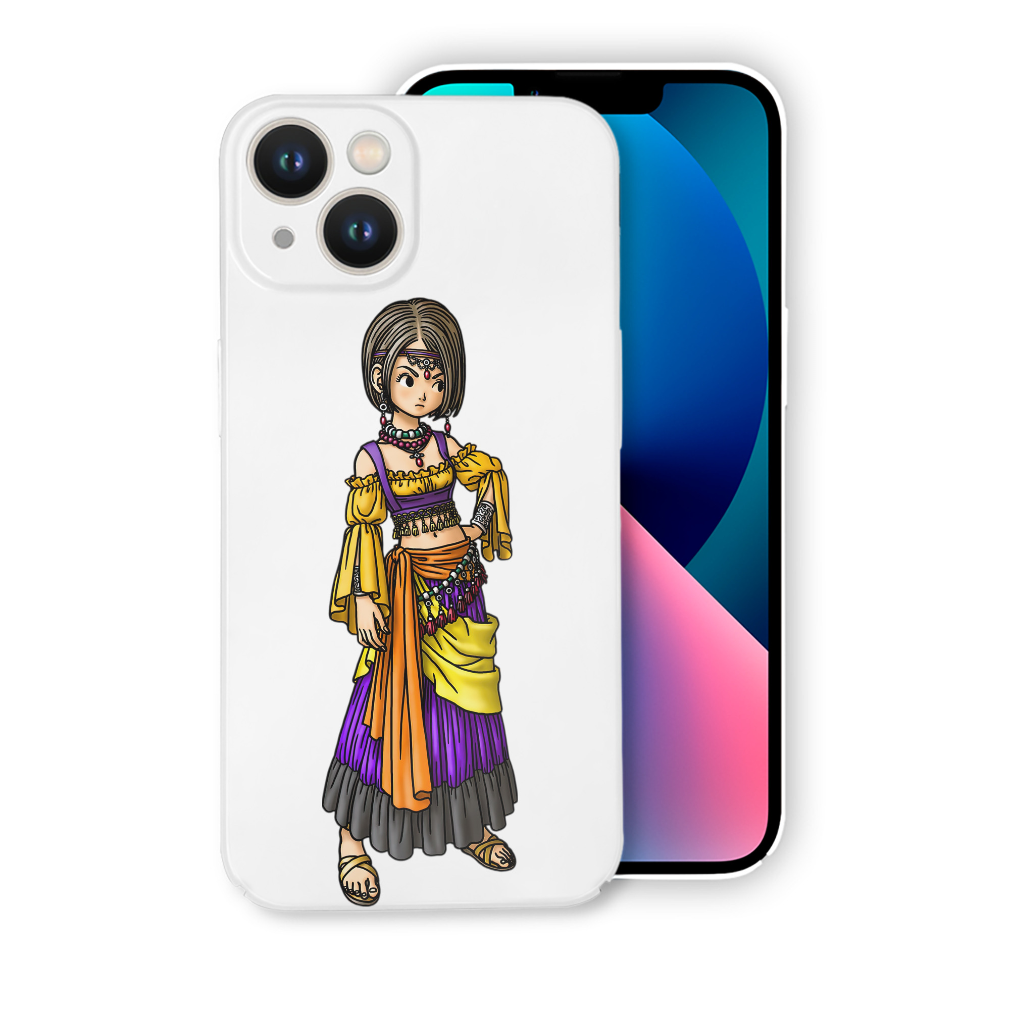 （画像用） ドラゴンクエスト Doragon Kuesuto Dragon Quest 【iPhone 14シリーズ対応】ハードケース