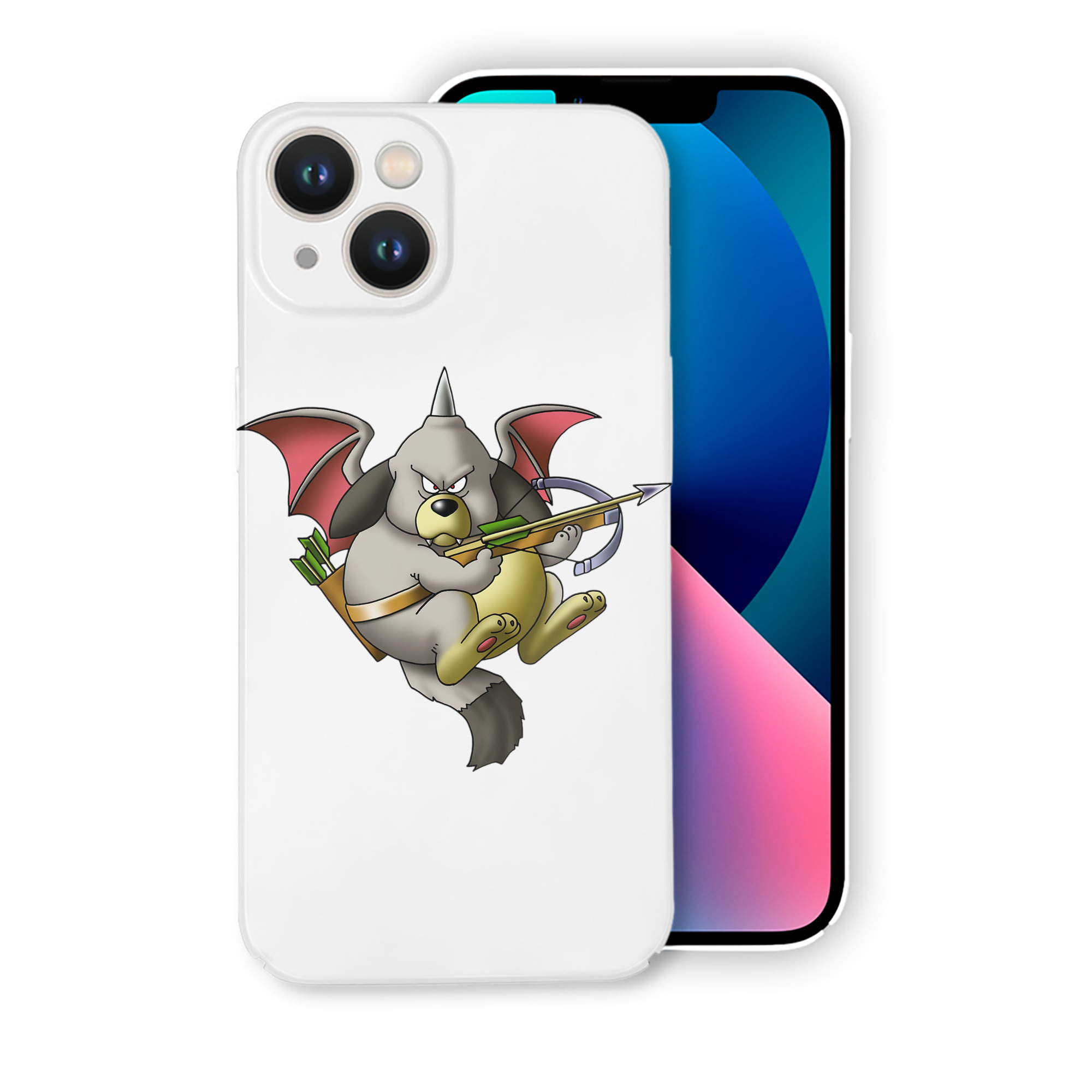 （画像用） ドラゴンクエスト Doragon Kuesuto Dragon Quest 【iPhone 14シリーズ対応】ハードケース