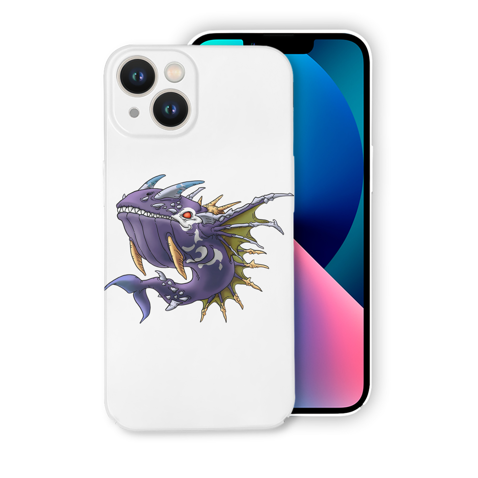 （画像用） ドラゴンクエスト Doragon Kuesuto Dragon Quest 【iPhone 14シリーズ対応】ハードケース