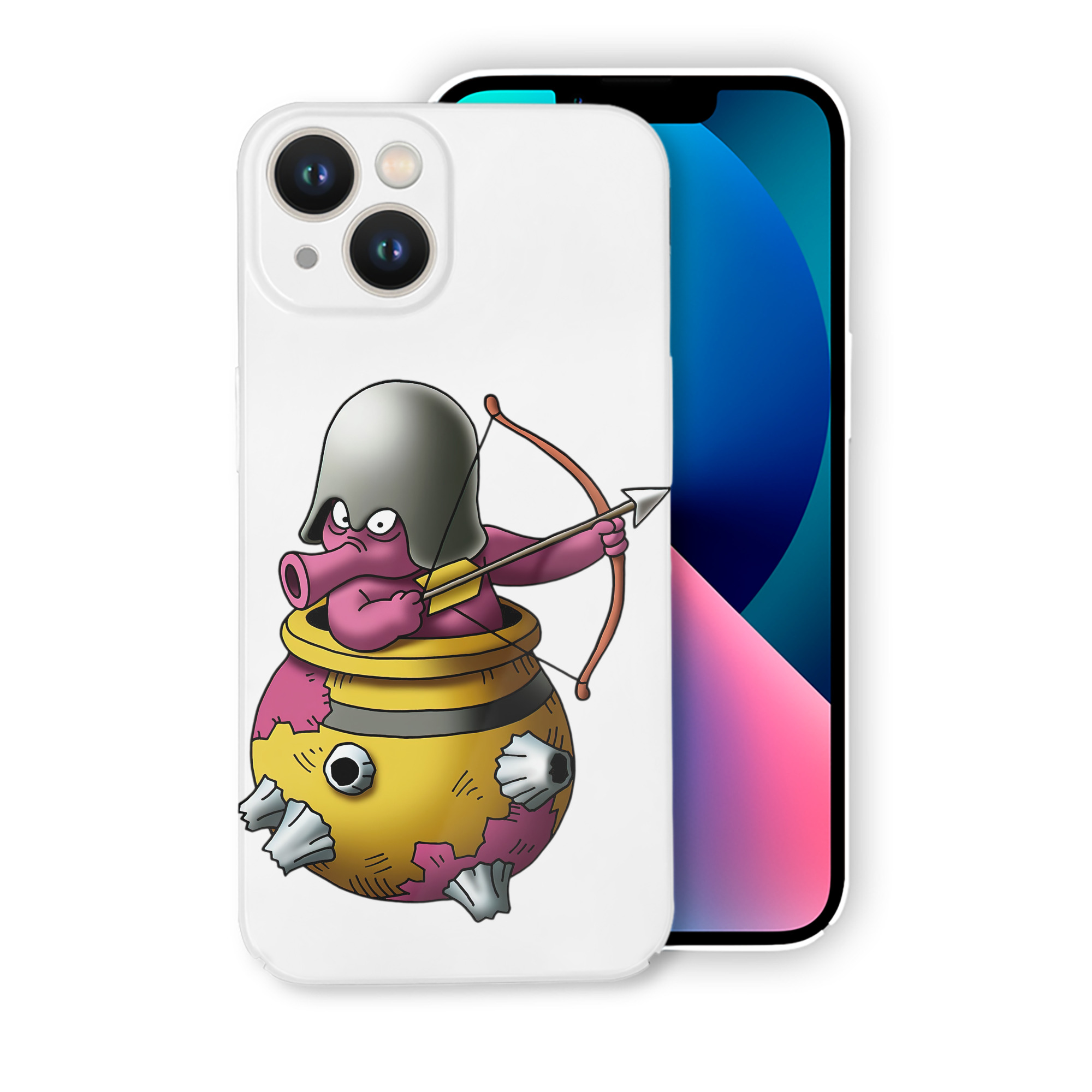 （画像用） ドラゴンクエスト Doragon Kuesuto Dragon Quest 【iPhone 14シリーズ対応】ハードケース