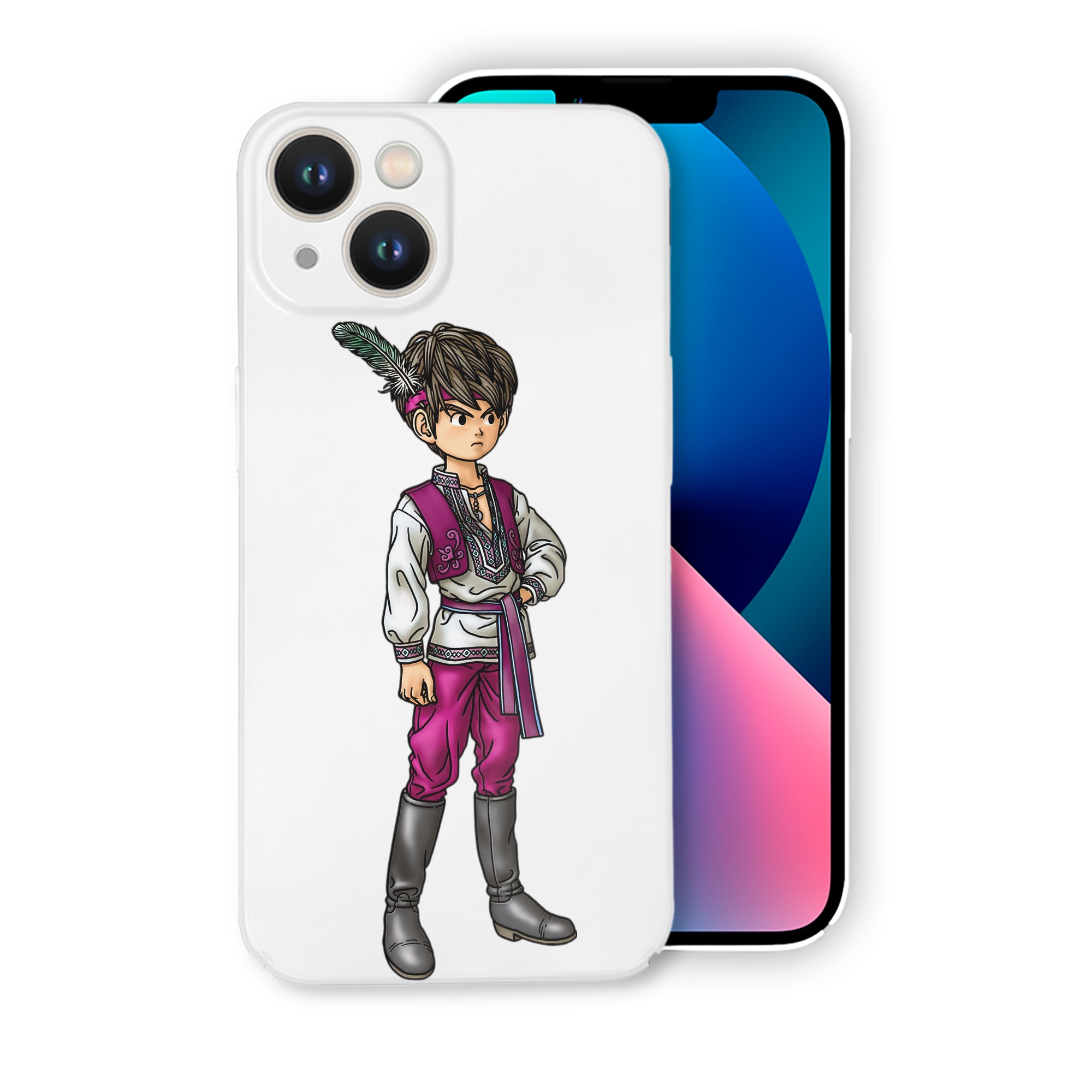 （画像用） ドラゴンクエスト Doragon Kuesuto Dragon Quest 【iPhone 14シリーズ対応】ハードケース