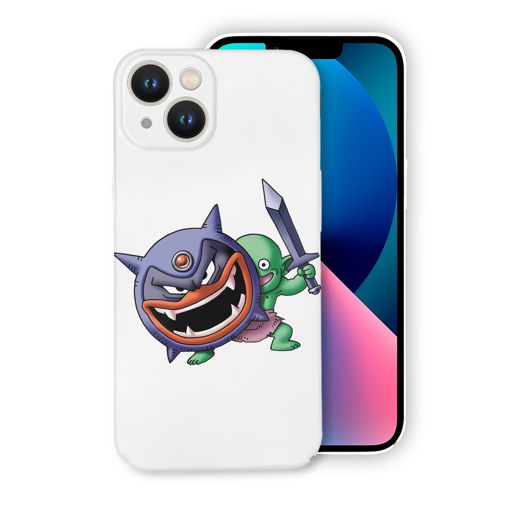 （画像用） ドラゴンクエスト Doragon Kuesuto Dragon Quest 【iPhone 14シリーズ対応】ハードケース