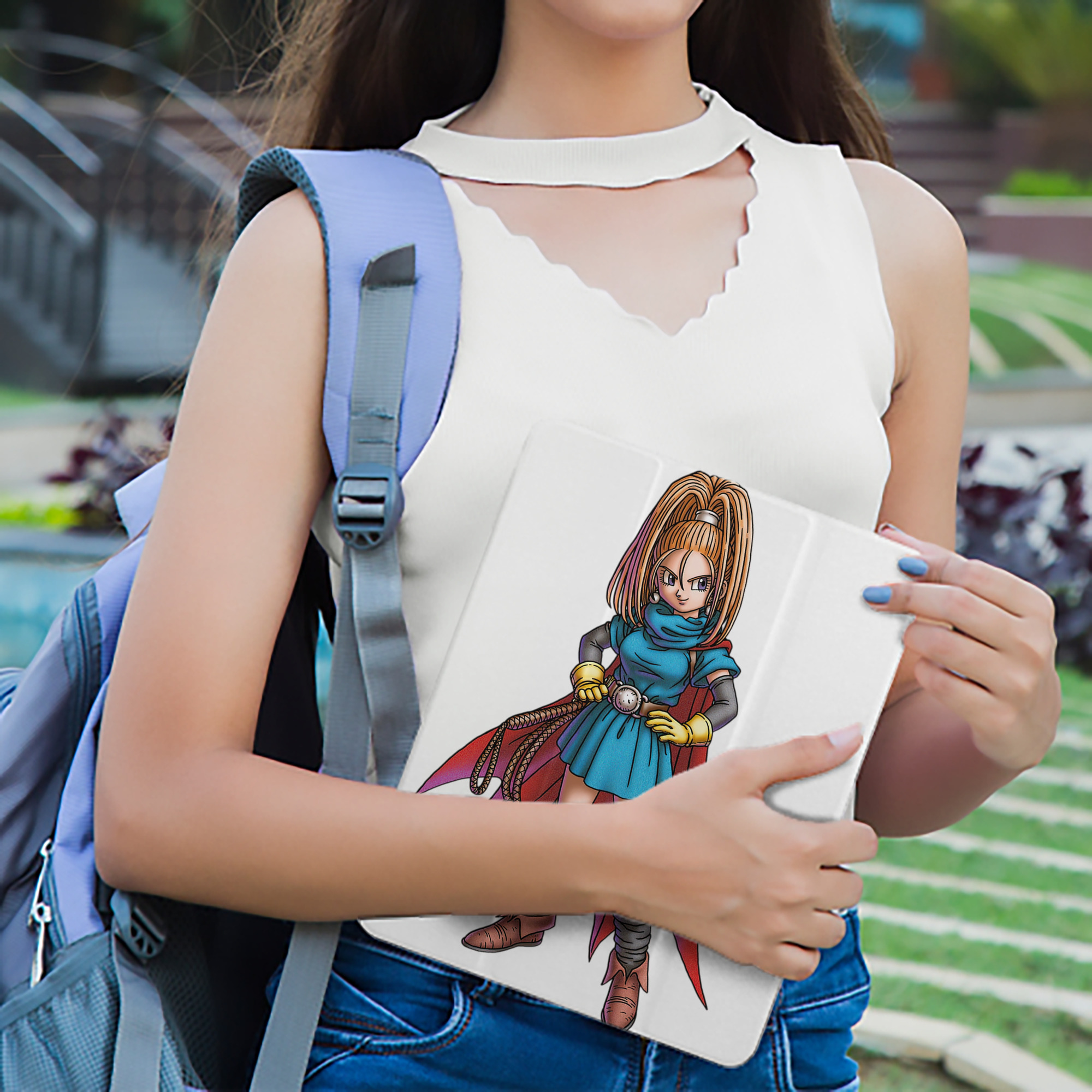 ドラゴンクエスト Doragon Kuesuto Dragon Quest IPad ケース ペン収納付き 三つ折りスタンド PUレザー×シリコン 対応機種9.5/10.5/10.9インチ