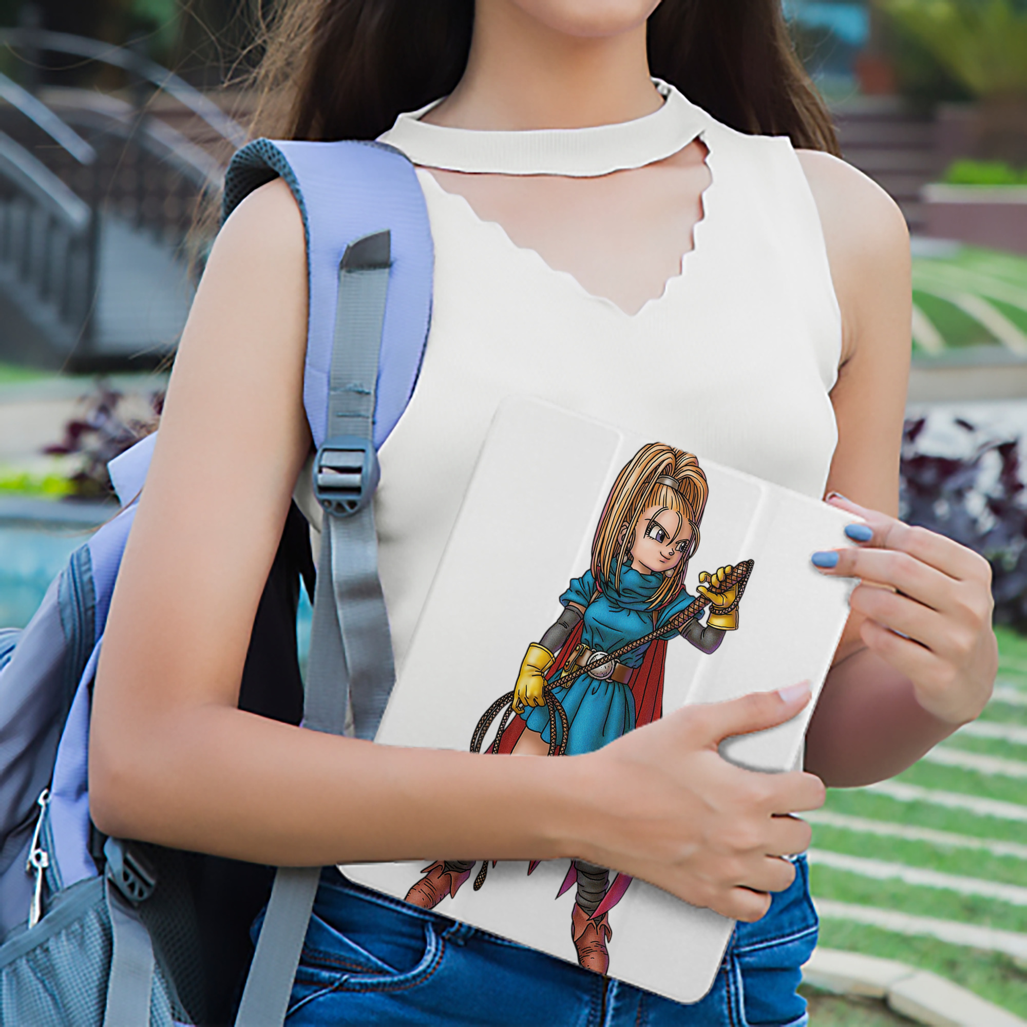 ドラゴンクエスト Doragon Kuesuto Dragon Quest IPad ケース ペン収納付き 三つ折りスタンド PUレザー×シリコン 対応機種9.5/10.5/10.9インチ