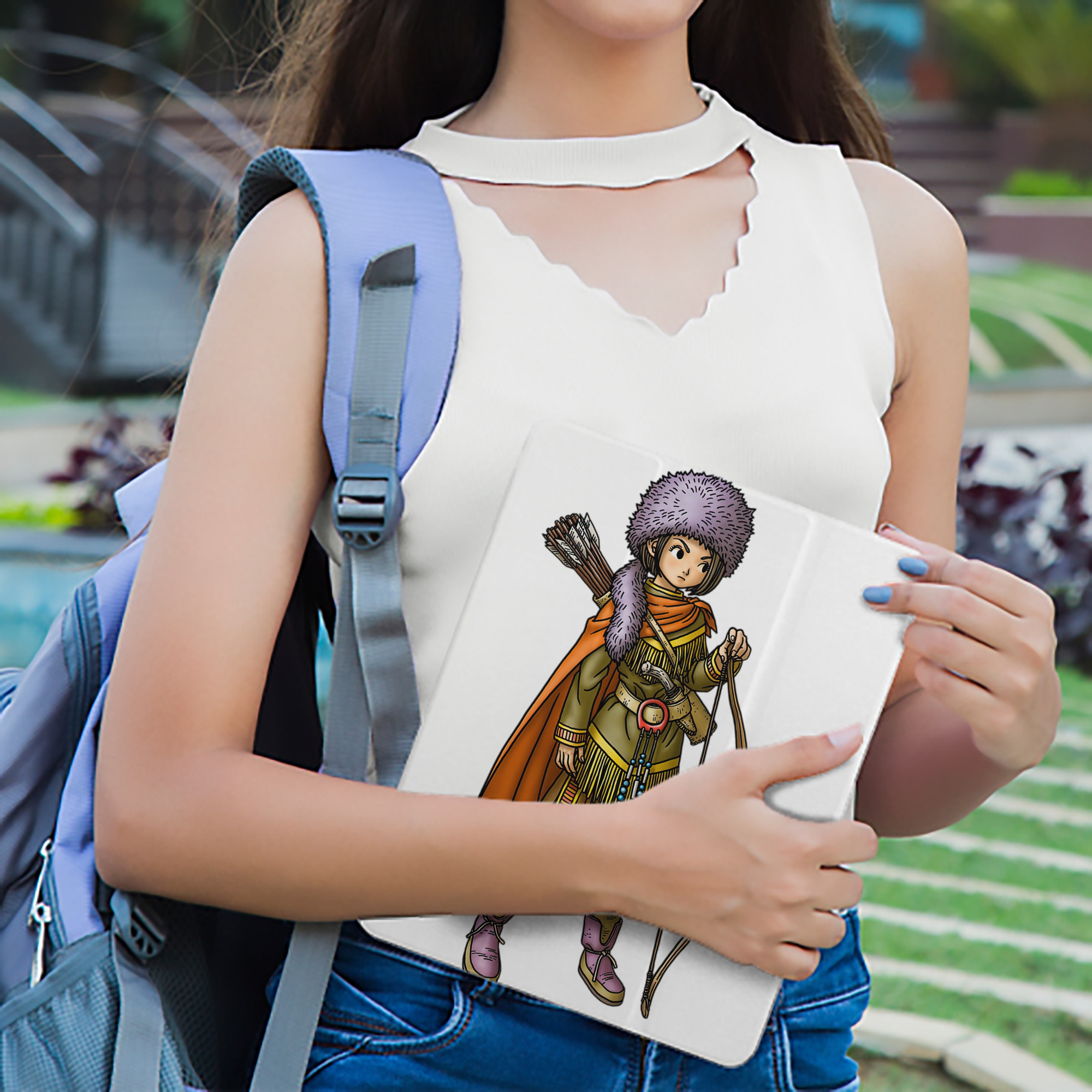 ドラゴンクエスト Doragon Kuesuto Dragon Quest IPad ケース ペン収納付き 三つ折りスタンド PUレザー×シリコン 対応機種9.5/10.5/10.9インチ