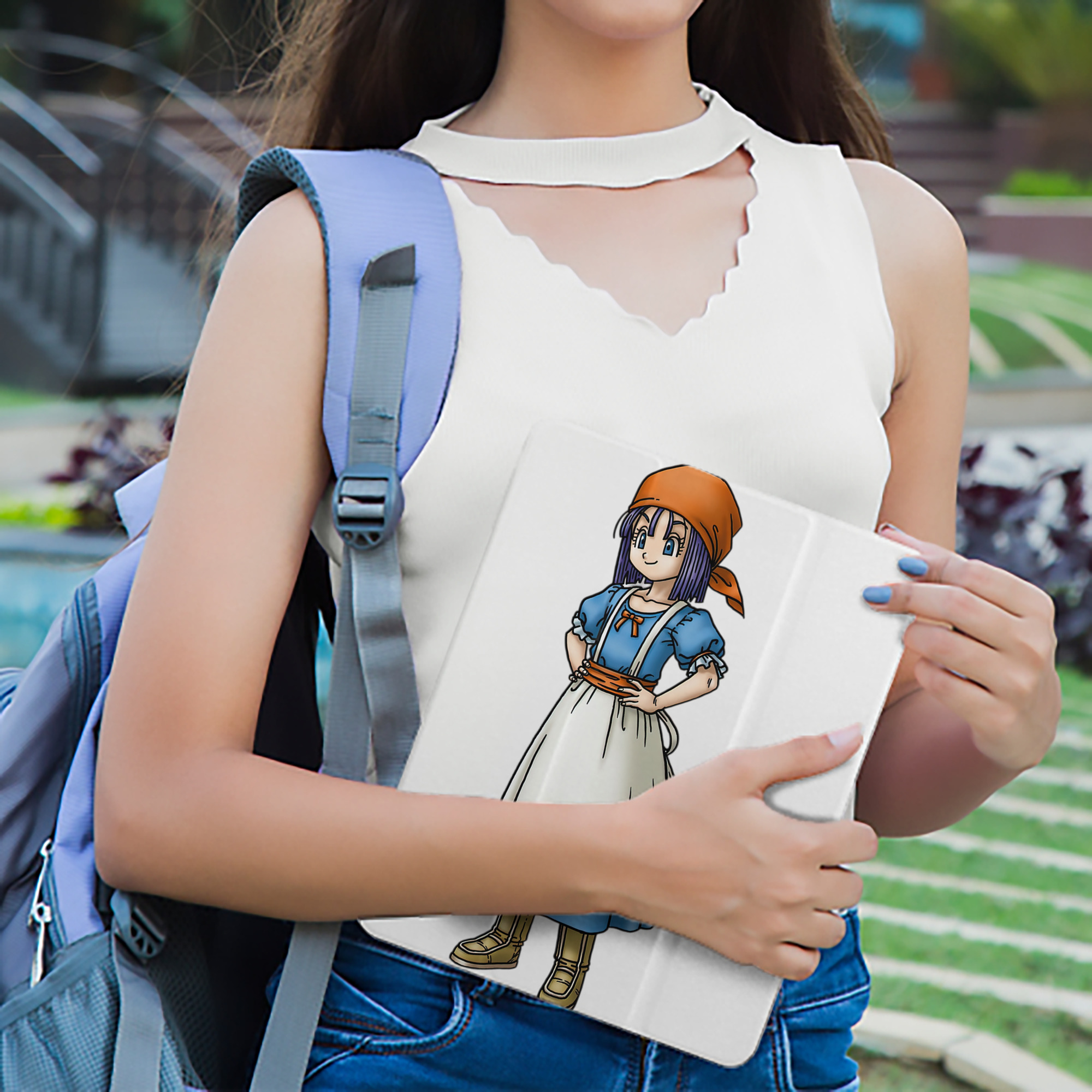 ドラゴンクエスト Doragon Kuesuto Dragon Quest IPad ケース ペン収納付き 三つ折りスタンド PUレザー×シリコン 対応機種9.5/10.5/10.9インチ
