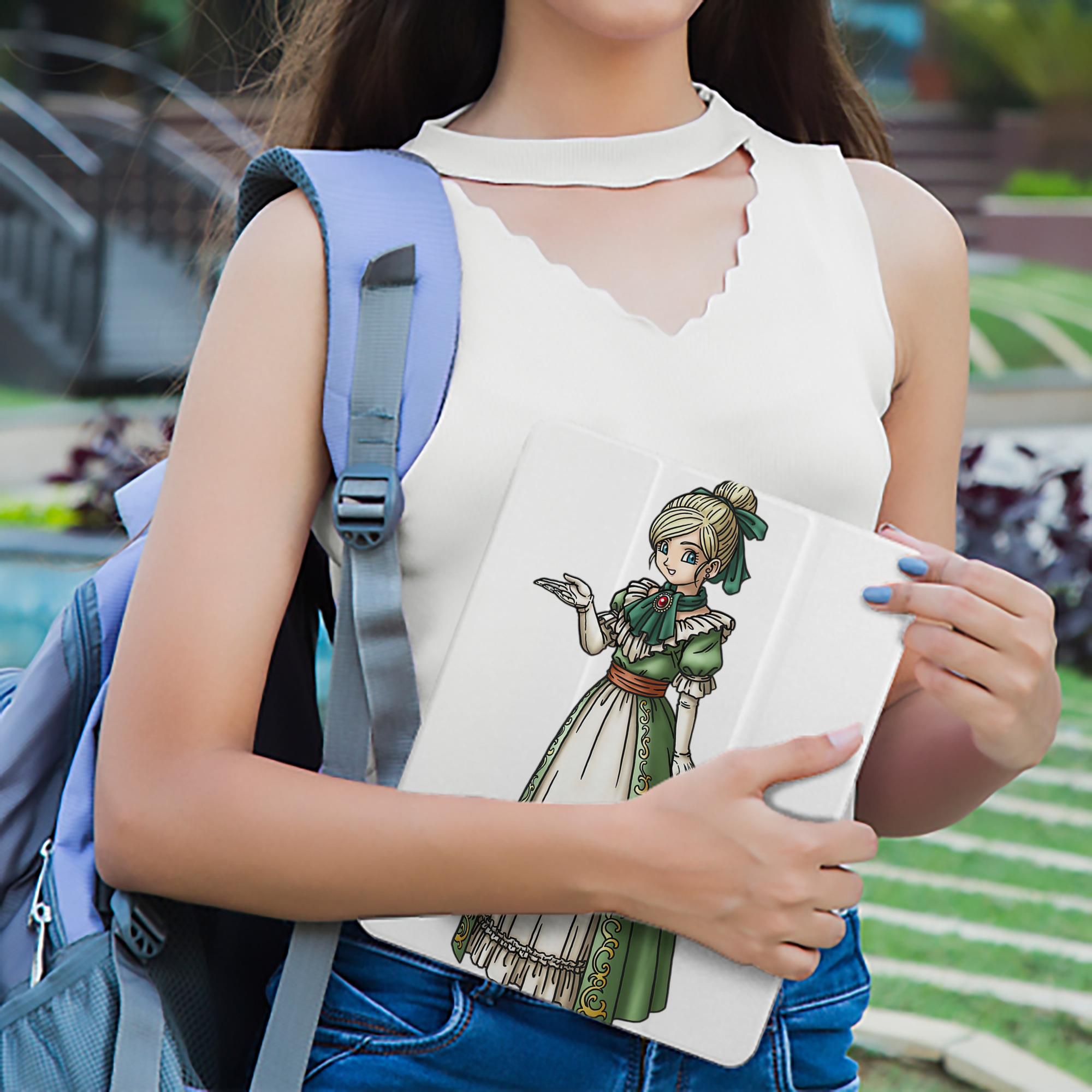 ドラゴンクエスト Doragon Kuesuto Dragon Quest IPad ケース ペン収納付き 三つ折りスタンド PUレザー×シリコン 対応機種9.5/10.5/10.9インチ