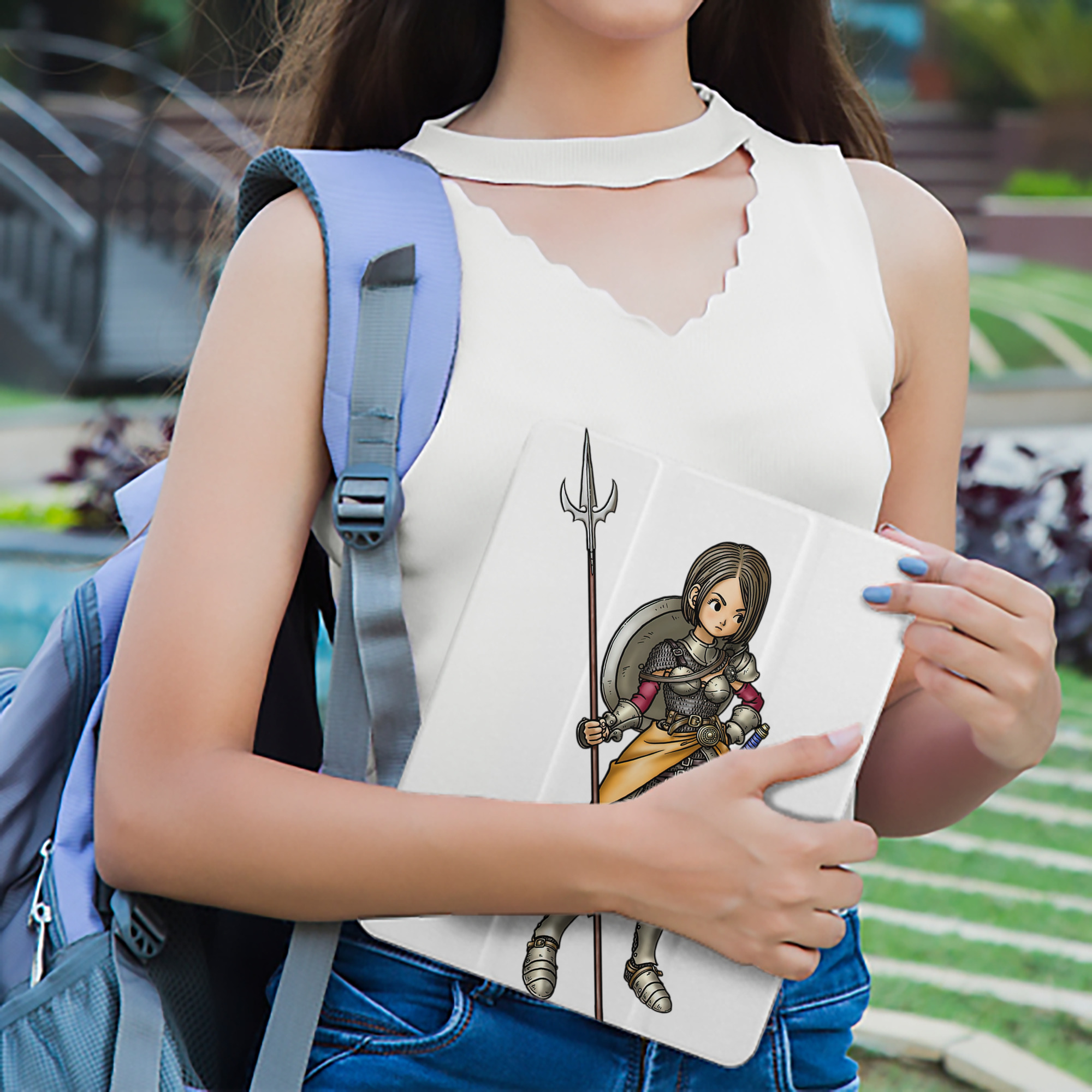 ドラゴンクエスト Doragon Kuesuto Dragon Quest IPad ケース ペン収納付き 三つ折りスタンド PUレザー×シリコン 対応機種9.5/10.5/10.9インチ