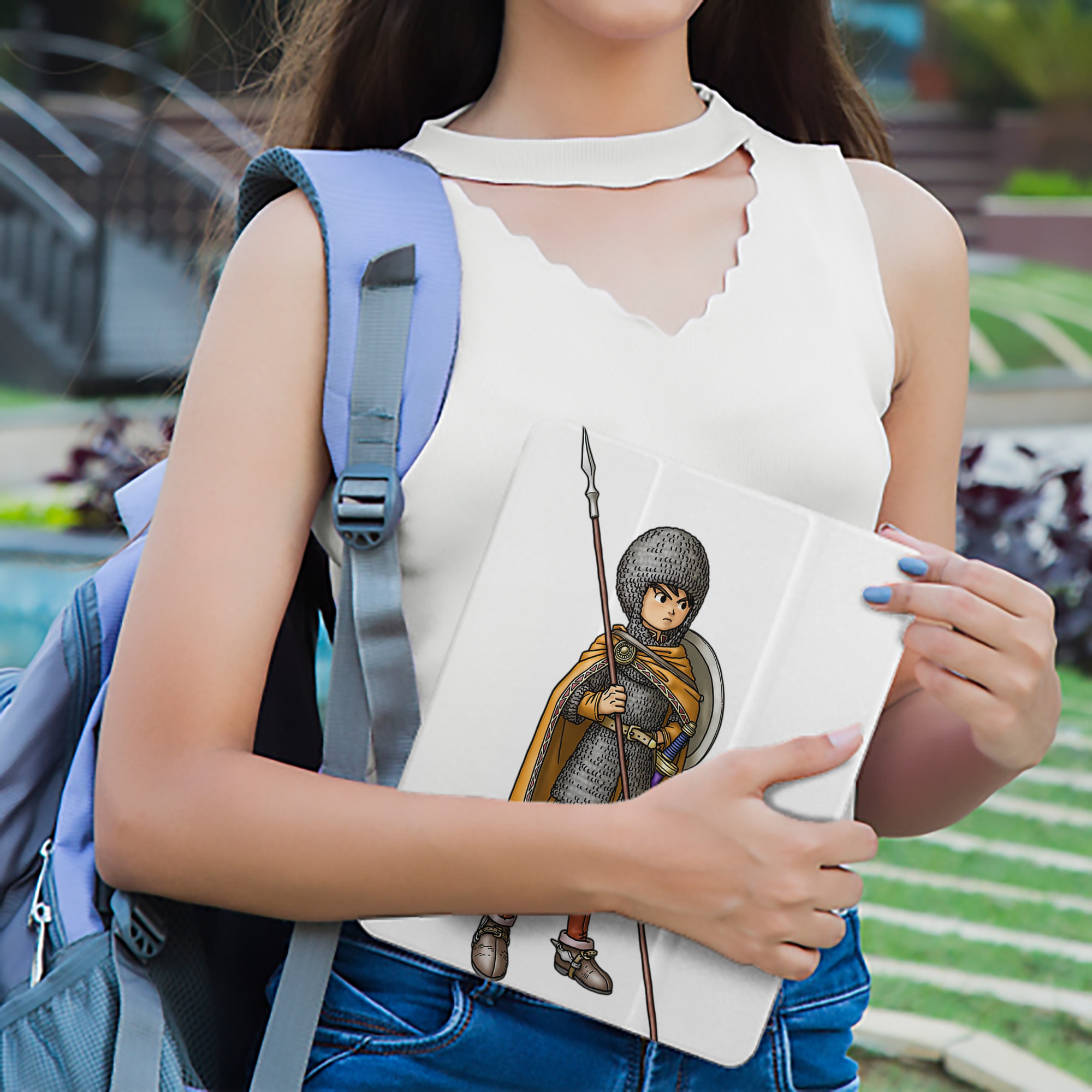 ドラゴンクエスト Doragon Kuesuto Dragon Quest IPad ケース ペン収納付き 三つ折りスタンド PUレザー×シリコン 対応機種9.5/10.5/10.9インチ