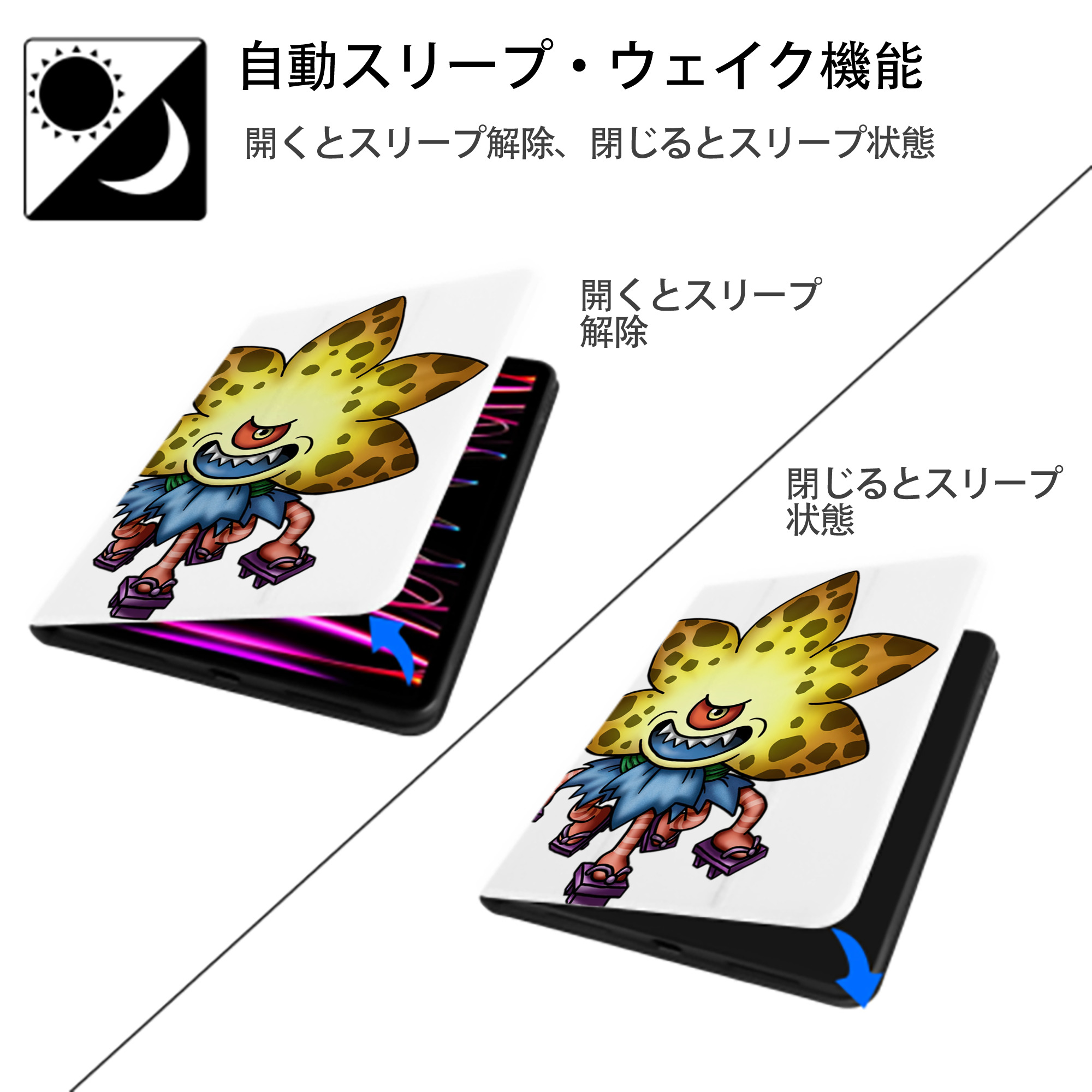ドラゴンクエスト Doragon Kuesuto Dragon Quest IPad ケース ペン収納付き 三つ折りスタンド PUレザー×シリコン 対応機種9.5/10.5/10.9インチ