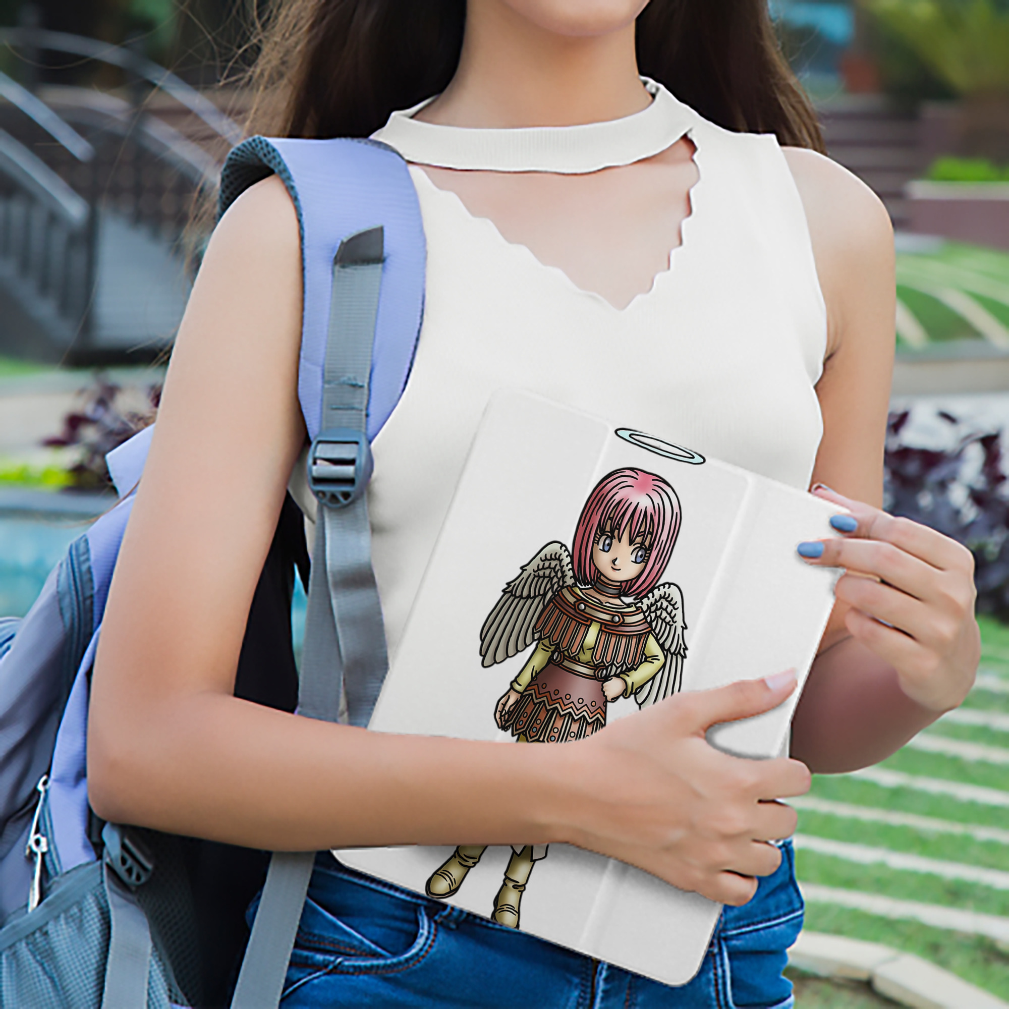 ドラゴンクエスト Doragon Kuesuto Dragon Quest IPad ケース ペン収納付き 三つ折りスタンド PUレザー×シリコン 対応機種9.5/10.5/10.9インチ
