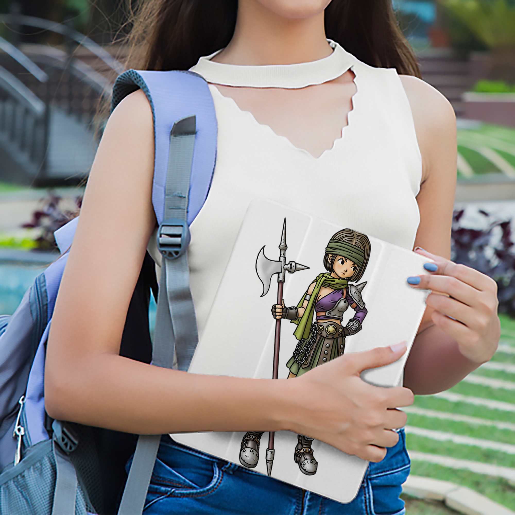ドラゴンクエスト Doragon Kuesuto Dragon Quest IPad ケース ペン収納付き 三つ折りスタンド PUレザー×シリコン 対応機種9.5/10.5/10.9インチ