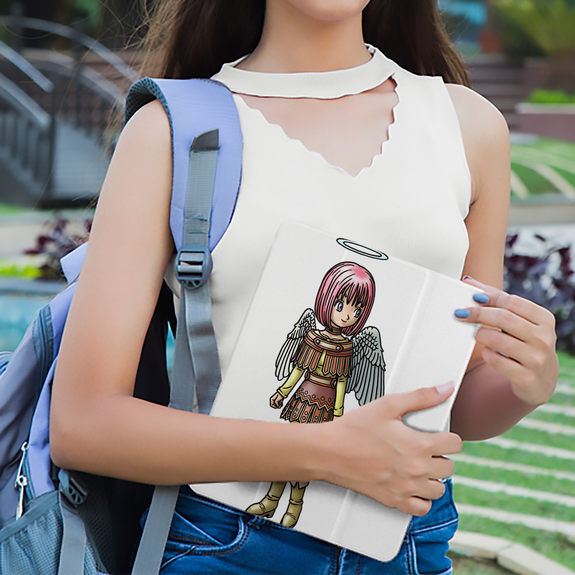 ドラゴンクエスト Doragon Kuesuto Dragon Quest IPad ケース ペン収納付き 三つ折りスタンド PUレザー×シリコン 対応機種9.5/10.5/10.9インチ