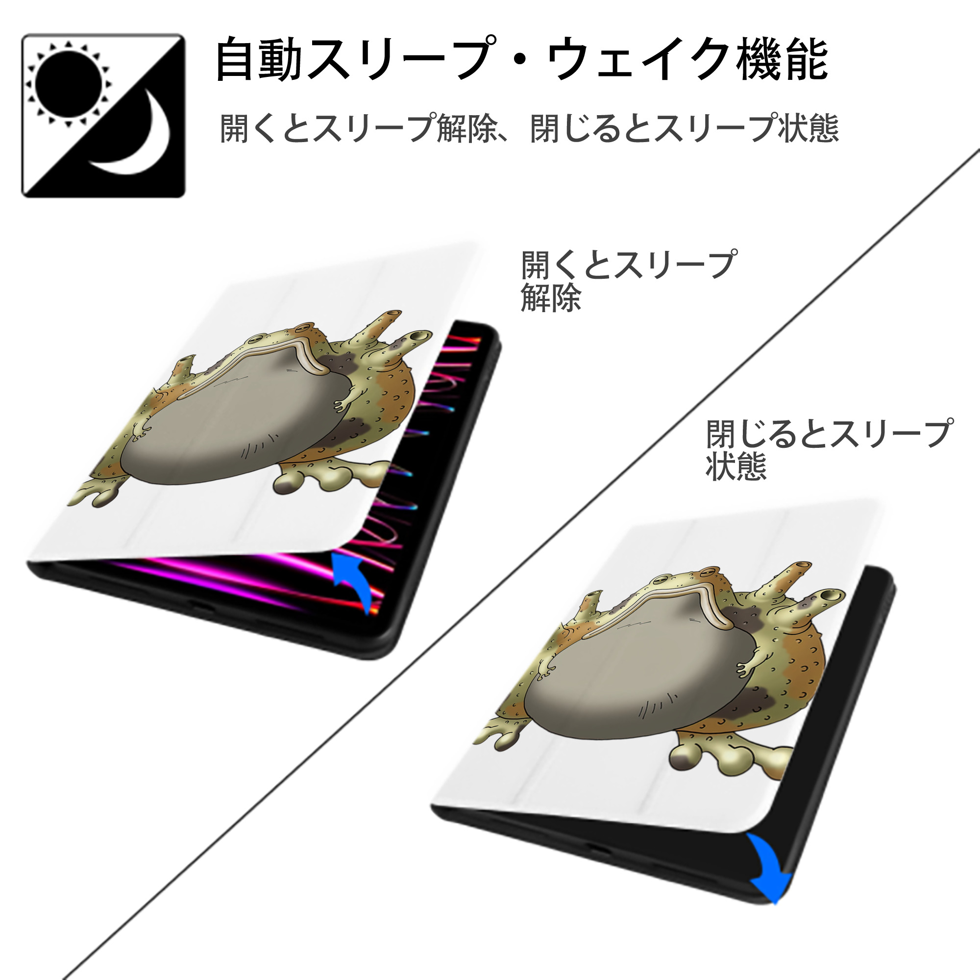 ドラゴンクエスト Doragon Kuesuto Dragon Quest IPad ケース ペン収納付き 三つ折りスタンド PUレザー×シリコン 対応機種9.5/10.5/10.9インチ
