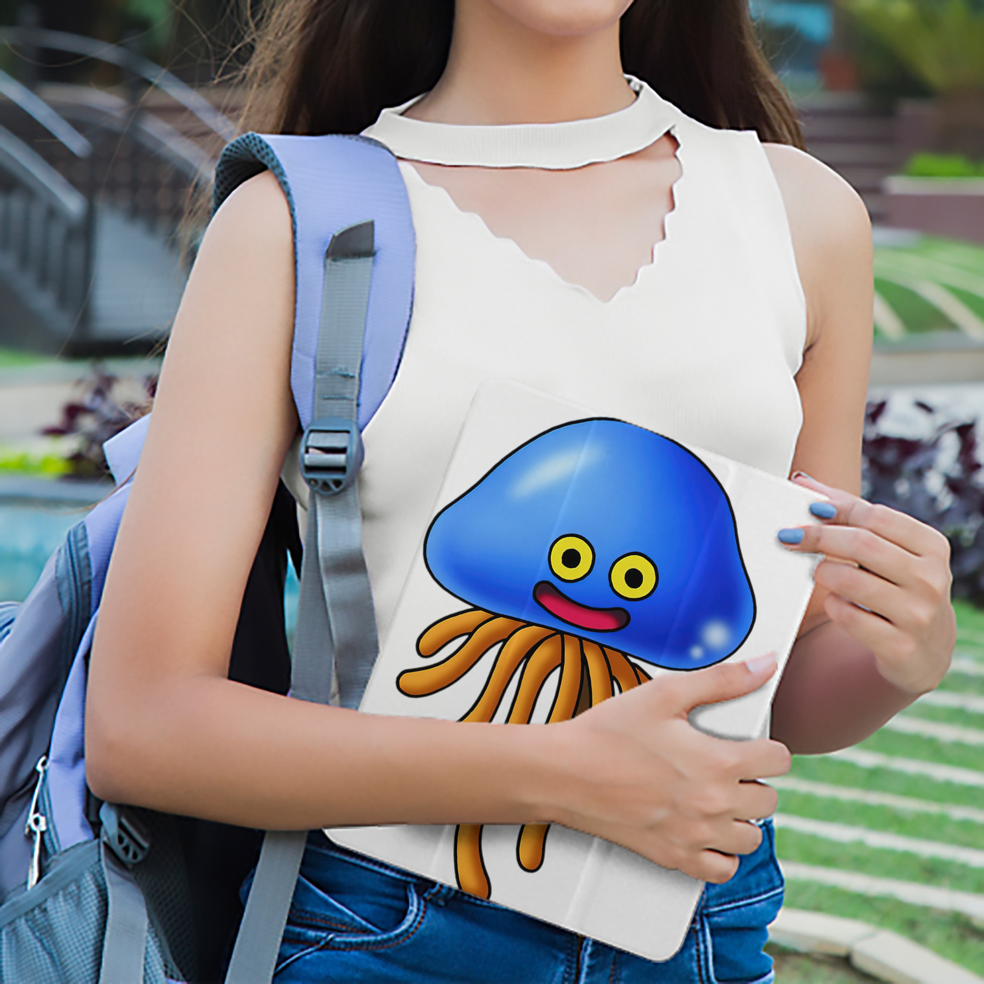 ドラゴンクエスト Doragon Kuesuto Dragon Quest IPad ケース ペン収納付き 三つ折りスタンド PUレザー×シリコン 対応機種9.5/10.5/10.9インチ