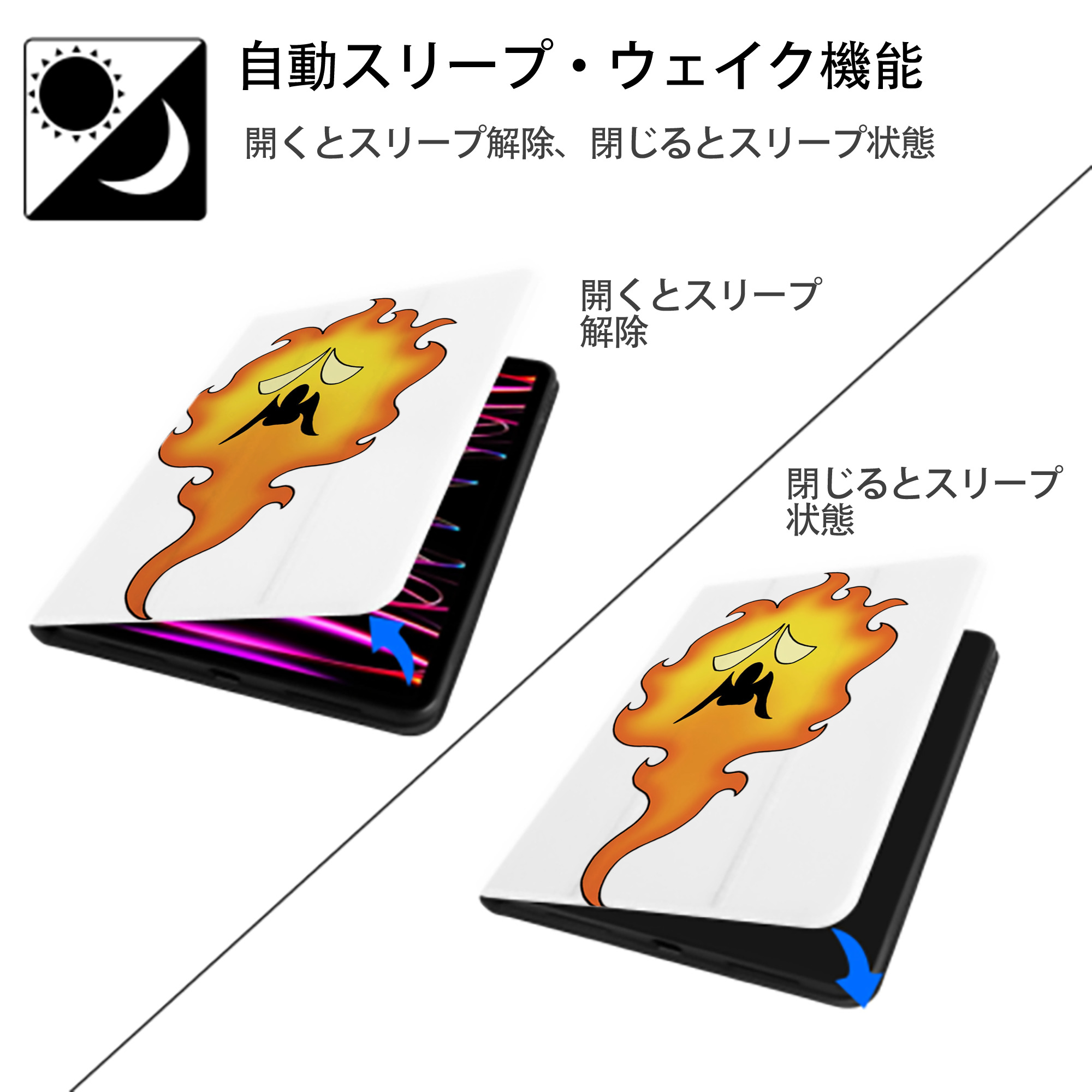 ドラゴンクエスト Doragon Kuesuto Dragon Quest IPad ケース ペン収納付き 三つ折りスタンド PUレザー×シリコン 対応機種9.5/10.5/10.9インチ