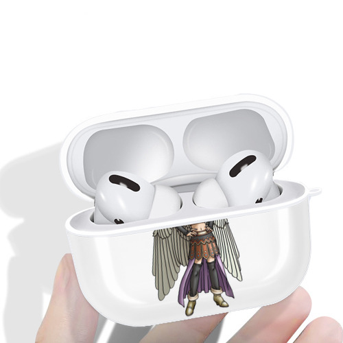 ドラゴンクエスト Doragon Kuesuto Dragon Quest 【AirPods Pro用】ハードシェル保護ケース 耐衝撃・防指紋・カラビナ付き商品仕様