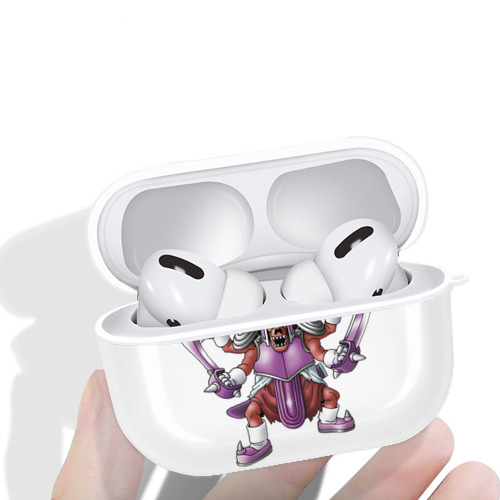 ドラゴンクエスト Doragon Kuesuto Dragon Quest 【AirPods Pro用】ハードシェル保護ケース 耐衝撃・防指紋・カラビナ付き商品仕様