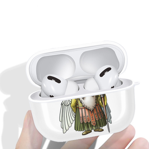 ドラゴンクエスト Doragon Kuesuto Dragon Quest 【AirPods Pro用】ハードシェル保護ケース 耐衝撃・防指紋・カラビナ付き商品仕様