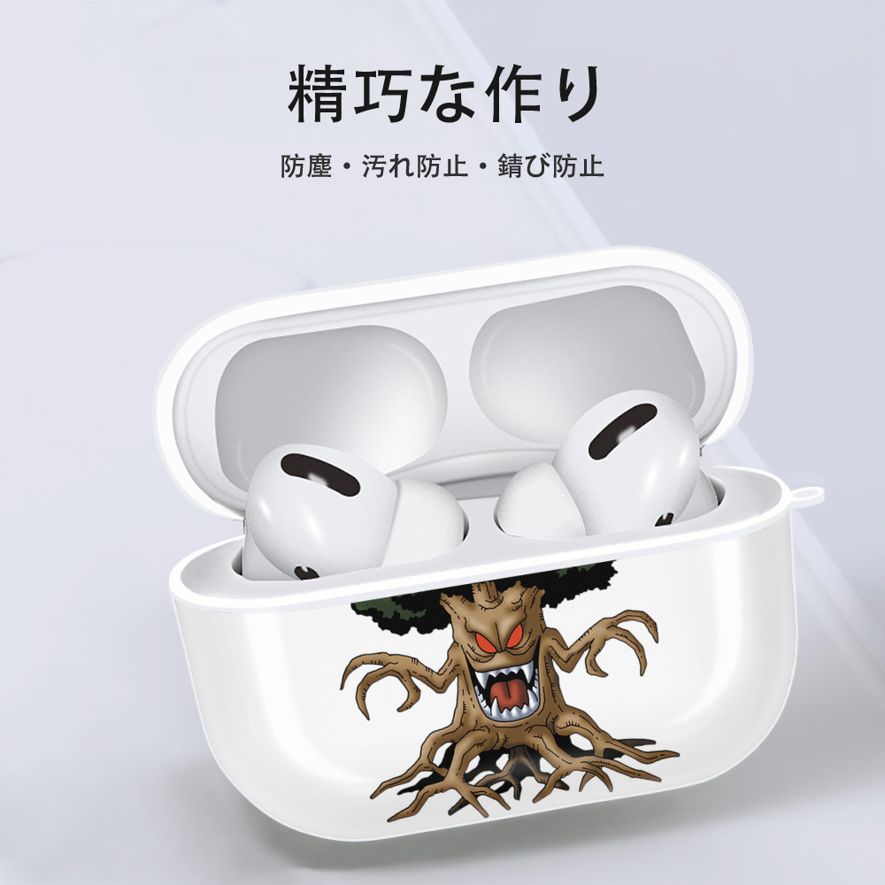 ドラゴンクエスト Doragon Kuesuto Dragon Quest 【AirPods Pro用】ハードシェル保護ケース 耐衝撃・防指紋・カラビナ付き商品仕様