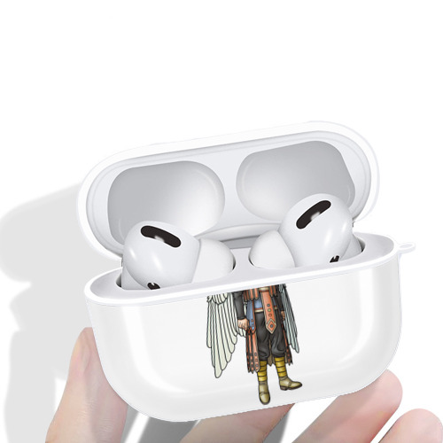ドラゴンクエスト Doragon Kuesuto Dragon Quest 【AirPods Pro用】ハードシェル保護ケース 耐衝撃・防指紋・カラビナ付き商品仕様