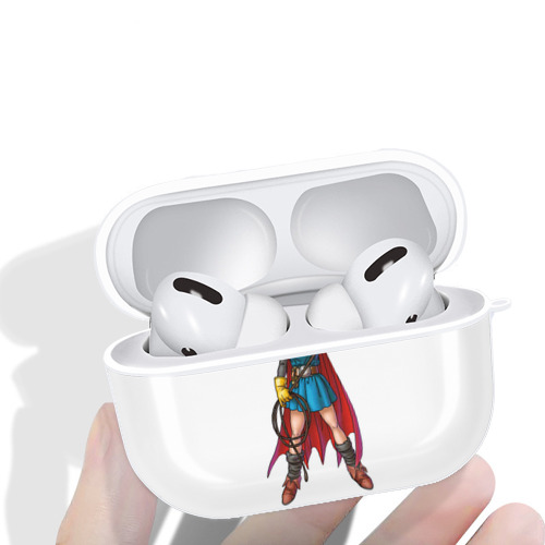 ドラゴンクエスト Doragon Kuesuto Dragon Quest 【AirPods Pro用】ハードシェル保護ケース 耐衝撃・防指紋・カラビナ付き商品仕様