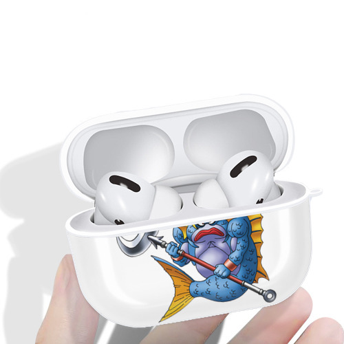 ドラゴンクエスト Doragon Kuesuto Dragon Quest 【AirPods Pro用】ハードシェル保護ケース 耐衝撃・防指紋・カラビナ付き商品仕様