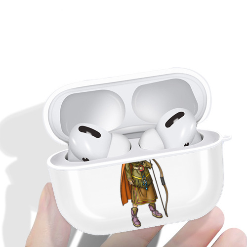 ドラゴンクエスト Doragon Kuesuto Dragon Quest 【AirPods Pro用】ハードシェル保護ケース 耐衝撃・防指紋・カラビナ付き商品仕様