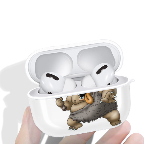 ドラゴンクエスト Doragon Kuesuto Dragon Quest 【AirPods Pro用】ハードシェル保護ケース 耐衝撃・防指紋・カラビナ付き商品仕様