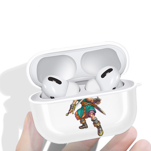 ドラゴンクエスト Doragon Kuesuto Dragon Quest 【AirPods Pro用】ハードシェル保護ケース 耐衝撃・防指紋・カラビナ付き商品仕様