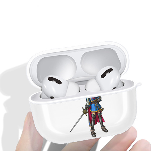 ドラゴンクエスト Doragon Kuesuto Dragon Quest 【AirPods Pro用】ハードシェル保護ケース 耐衝撃・防指紋・カラビナ付き商品仕様