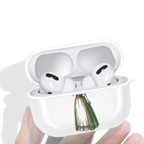 ドラゴンクエスト Doragon Kuesuto Dragon Quest 【AirPods Pro用】ハードシェル保護ケース 耐衝撃・防指紋・カラビナ付き商品仕様