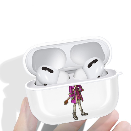 ドラゴンクエスト Doragon Kuesuto Dragon Quest 【AirPods Pro用】ハードシェル保護ケース 耐衝撃・防指紋・カラビナ付き商品仕様