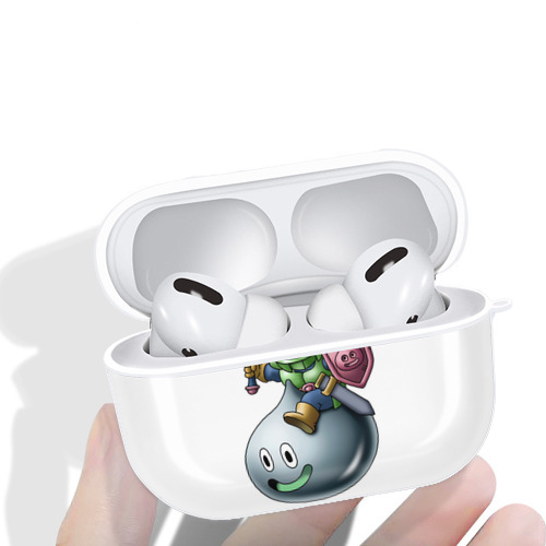 ドラゴンクエスト Doragon Kuesuto Dragon Quest 【AirPods Pro用】ハードシェル保護ケース 耐衝撃・防指紋・カラビナ付き商品仕様