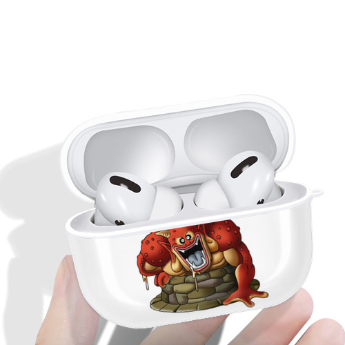 ドラゴンクエスト Doragon Kuesuto Dragon Quest 【AirPods Pro用】ハードシェル保護ケース 耐衝撃・防指紋・カラビナ付き商品仕様