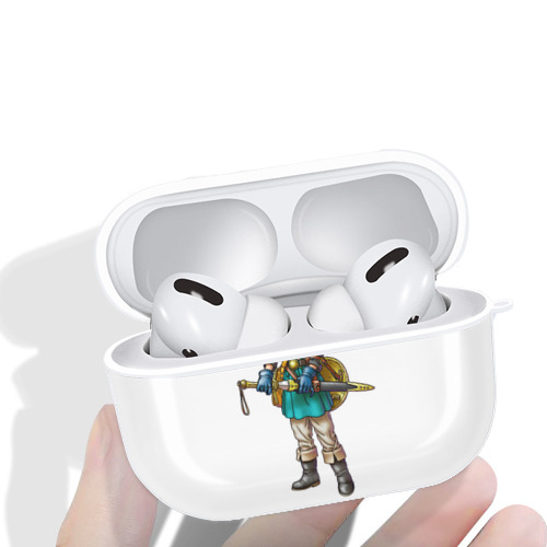 ドラゴンクエスト Doragon Kuesuto Dragon Quest 【AirPods Pro用】ハードシェル保護ケース 耐衝撃・防指紋・カラビナ付き商品仕様