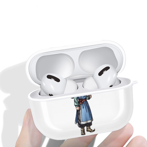 ドラゴンクエスト Doragon Kuesuto Dragon Quest 【AirPods Pro用】ハードシェル保護ケース 耐衝撃・防指紋・カラビナ付き商品仕様