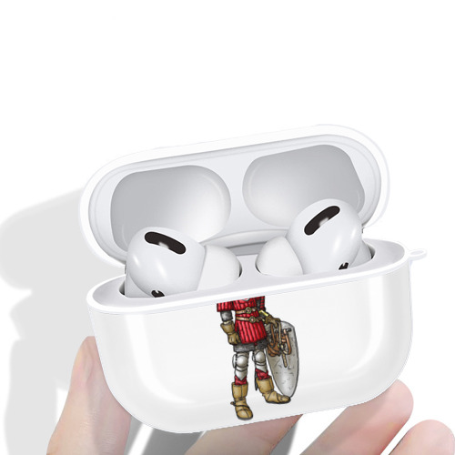 ドラゴンクエスト Doragon Kuesuto Dragon Quest 【AirPods Pro用】ハードシェル保護ケース 耐衝撃・防指紋・カラビナ付き商品仕様