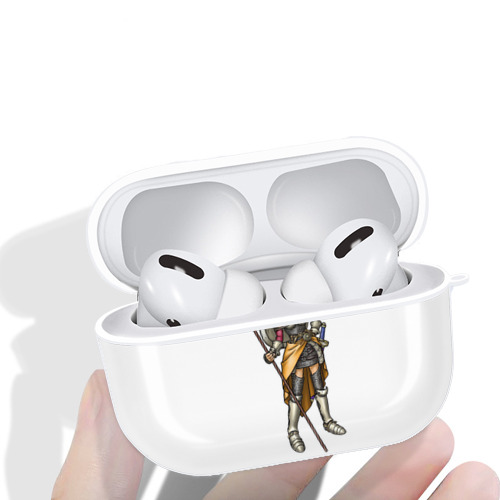 ドラゴンクエスト Doragon Kuesuto Dragon Quest 【AirPods Pro用】ハードシェル保護ケース 耐衝撃・防指紋・カラビナ付き商品仕様