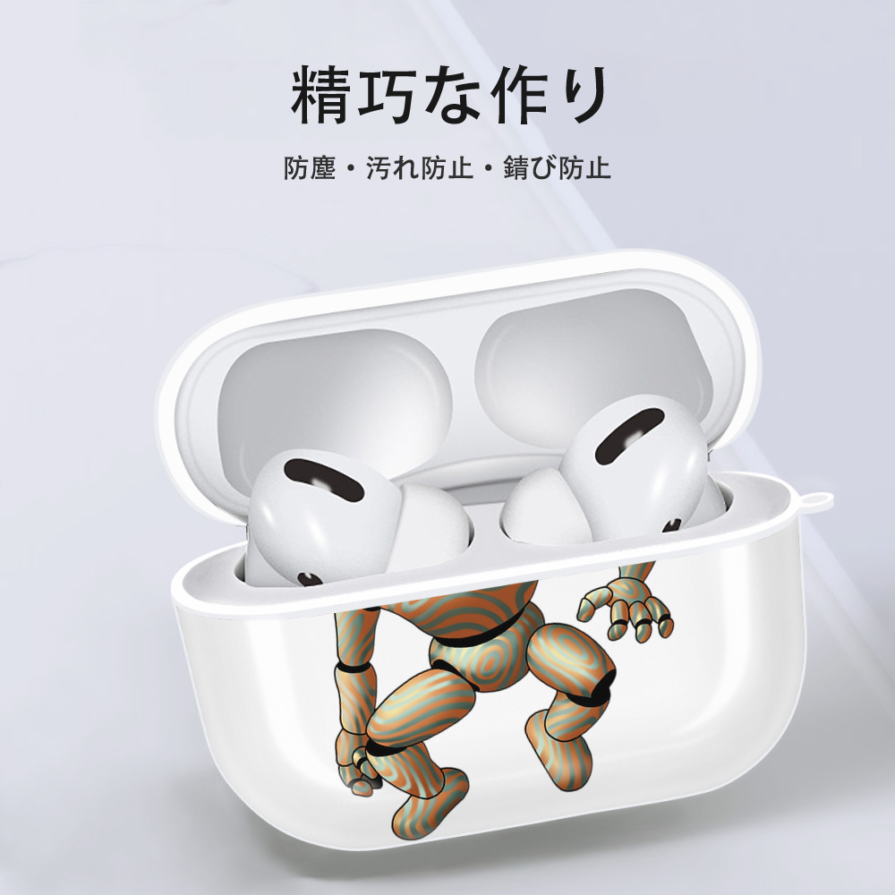 ドラゴンクエスト Doragon Kuesuto Dragon Quest 【AirPods Pro用】ハードシェル保護ケース 耐衝撃・防指紋・カラビナ付き商品仕様