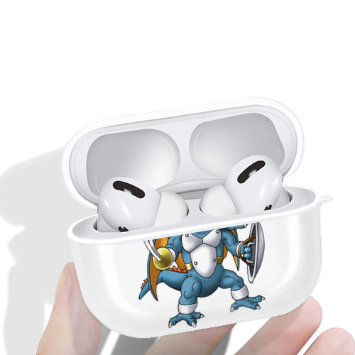 ドラゴンクエスト Doragon Kuesuto Dragon Quest 【AirPods Pro用】ハードシェル保護ケース 耐衝撃・防指紋・カラビナ付き商品仕様