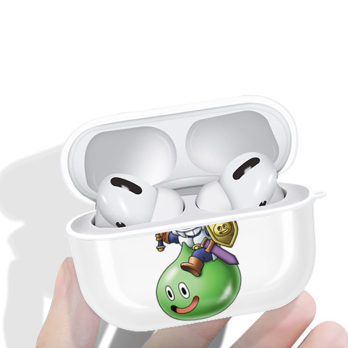 ドラゴンクエスト Doragon Kuesuto Dragon Quest 【AirPods Pro用】ハードシェル保護ケース 耐衝撃・防指紋・カラビナ付き商品仕様