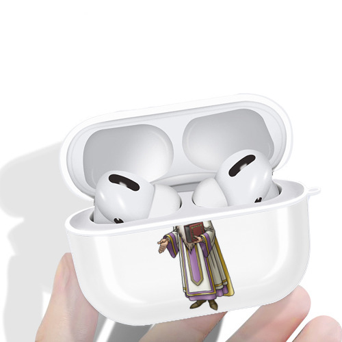 ドラゴンクエスト Doragon Kuesuto Dragon Quest 【AirPods Pro用】ハードシェル保護ケース 耐衝撃・防指紋・カラビナ付き商品仕様