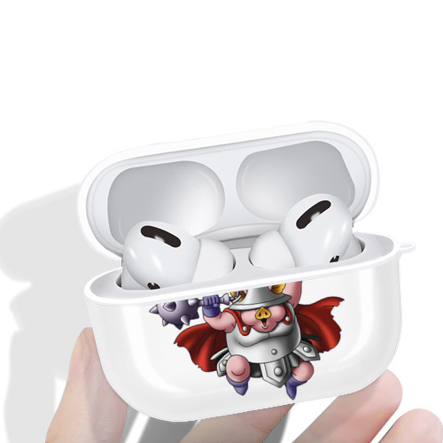 ドラゴンクエスト Doragon Kuesuto Dragon Quest 【AirPods Pro用】ハードシェル保護ケース 耐衝撃・防指紋・カラビナ付き商品仕様