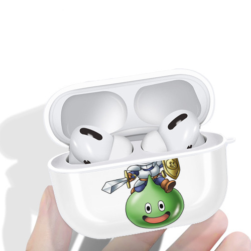ドラゴンクエスト Doragon Kuesuto Dragon Quest 【AirPods Pro用】ハードシェル保護ケース 耐衝撃・防指紋・カラビナ付き商品仕様