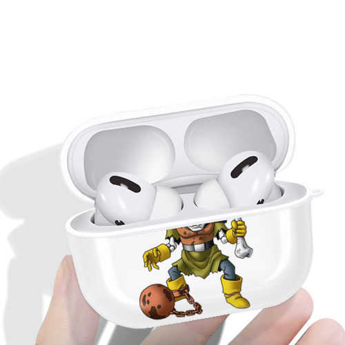 ドラゴンクエスト Doragon Kuesuto Dragon Quest 【AirPods Pro用】ハードシェル保護ケース 耐衝撃・防指紋・カラビナ付き商品仕様