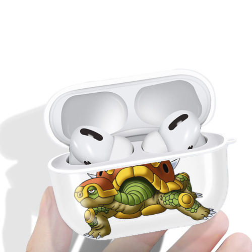 ドラゴンクエスト Doragon Kuesuto Dragon Quest 【AirPods Pro用】ハードシェル保護ケース 耐衝撃・防指紋・カラビナ付き商品仕様