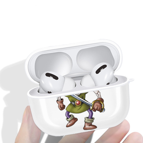 ドラゴンクエスト Doragon Kuesuto Dragon Quest 【AirPods Pro用】ハードシェル保護ケース 耐衝撃・防指紋・カラビナ付き商品仕様