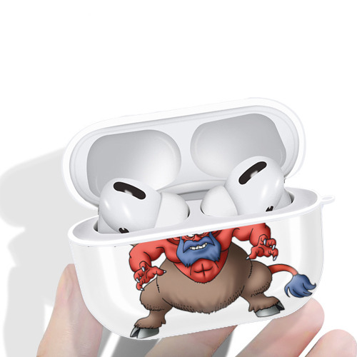 ドラゴンクエスト Doragon Kuesuto Dragon Quest 【AirPods Pro用】ハードシェル保護ケース 耐衝撃・防指紋・カラビナ付き商品仕様